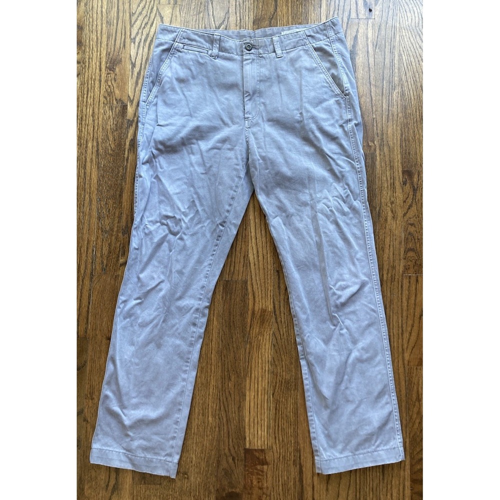 Outerknown Pants Mens Size 32x28 Chino Lavender Organic Cotton Pockets Twill